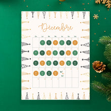 Charger l'image dans la galerie, Calendrier de l’Avent Soies 2025 – 24 jours pour un mois de décembre organisé et aligné