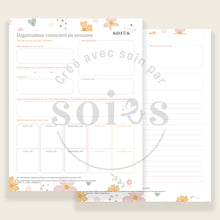 Charger l'image dans la galerie, Organisateur conscient de semaine | PDF numérique à télécharger