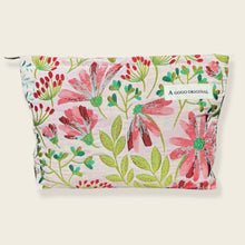 Charger l'image dans la galerie, Grand étui pour crayons ou objets personnels à motif floral
