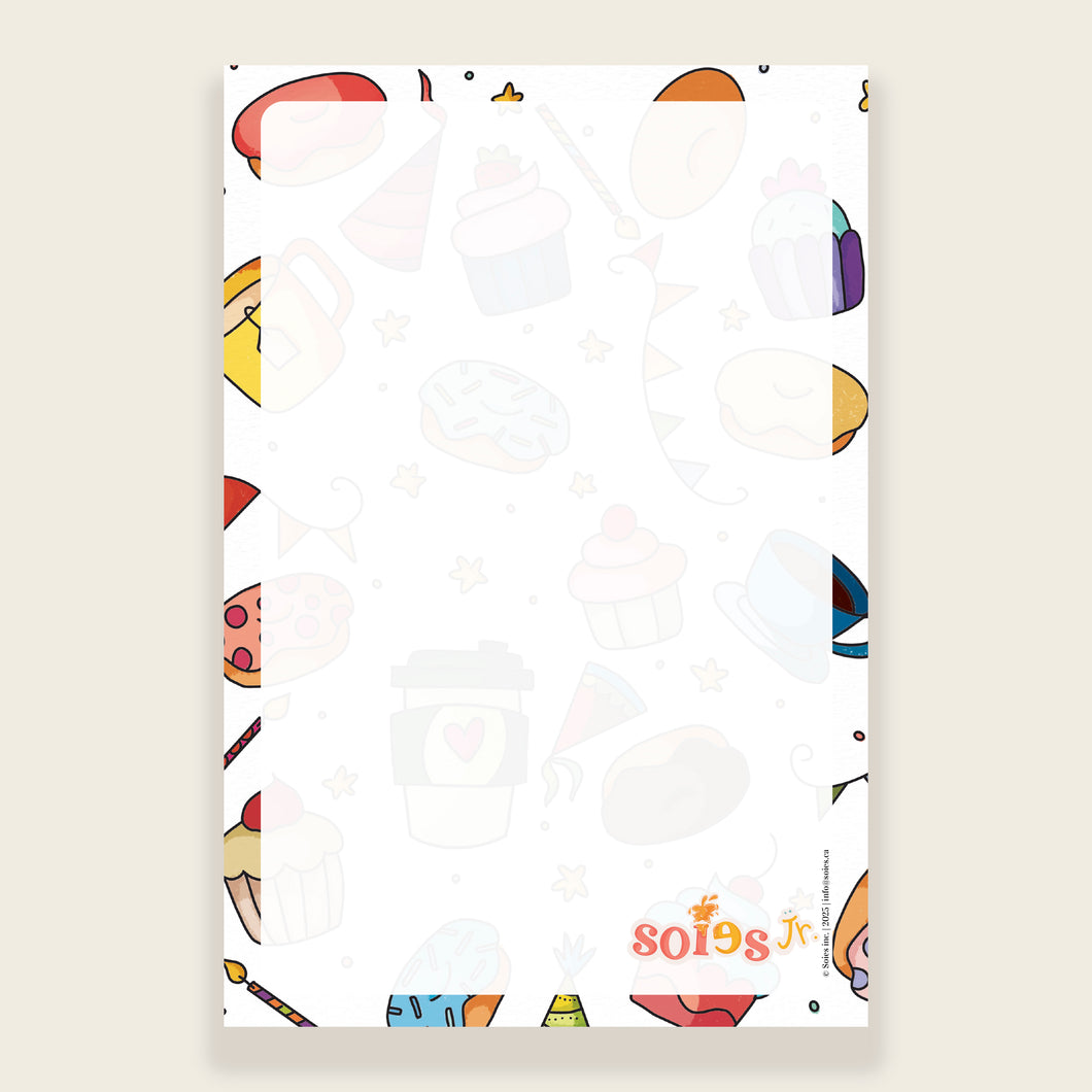 Bloc-notes I Collations sucrées