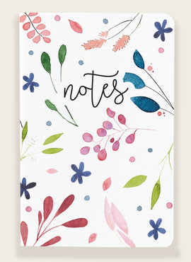 Petits carnets de notes | Fleurs (6 choix de couvertures)