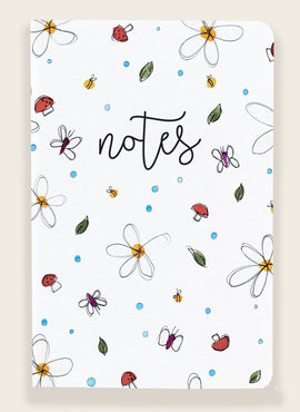 Petits carnets de notes | Fleurs (6 choix de couvertures)