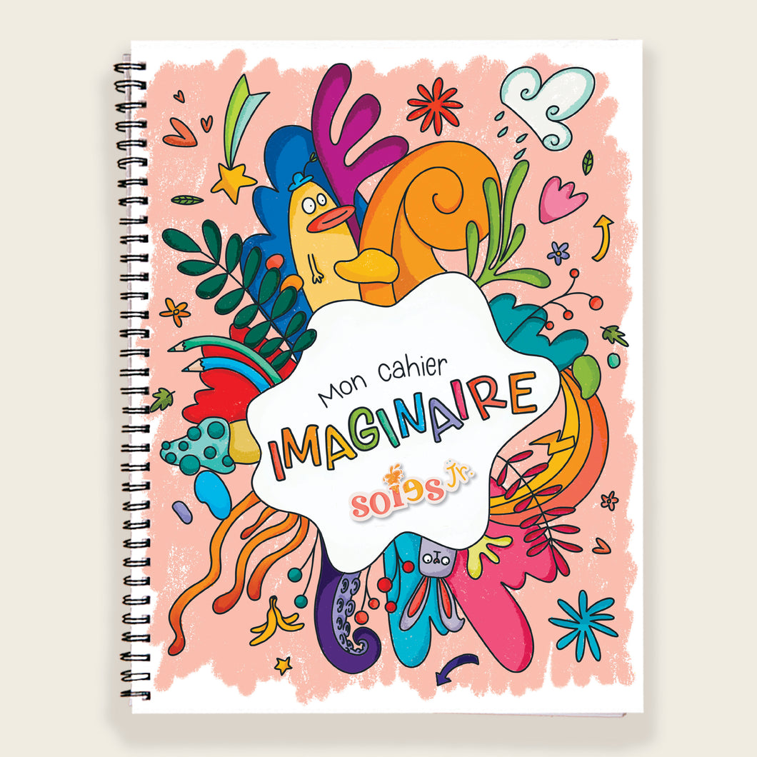 Cahier à croquis «Mon cahier imaginaire»
