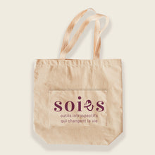 Charger l'image dans la galerie, Sac en tissu «tote bag» Soies
