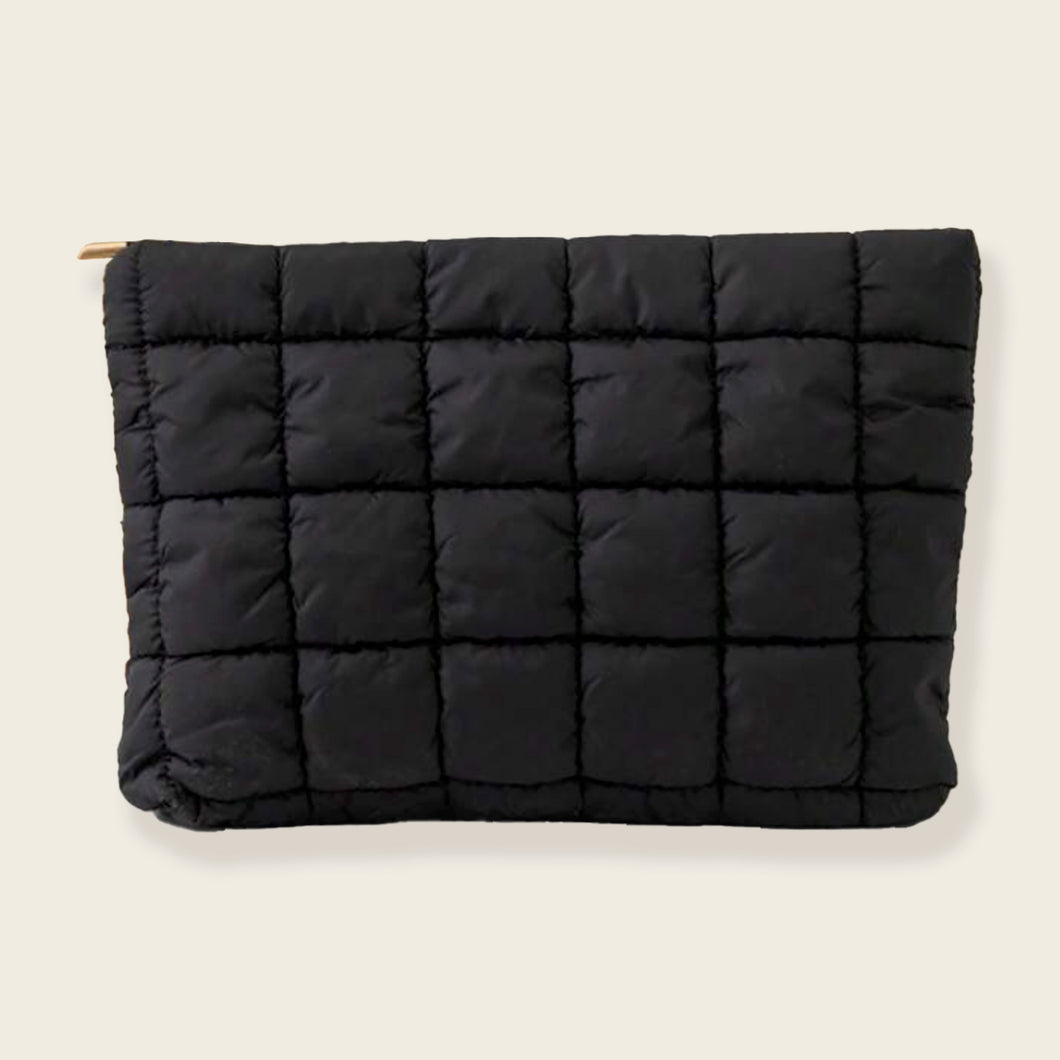 Grand étui coussiné pour crayons ou objets personnels