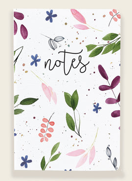 Petits carnets de notes | Fleurs (6 choix de couvertures)