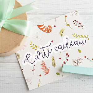 Carte-cadeau Soies